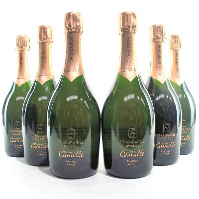 Camille Bonville \"Cuvees Camille\" Rose NV Champagne Grand-Cru 6x75cl