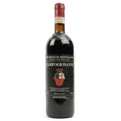 San Felice Campogiovanni 1988 Brunello di Montalcino