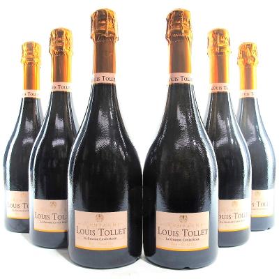 Louis Tollet NV Rose Champagne Grand-Cru 6x75cl