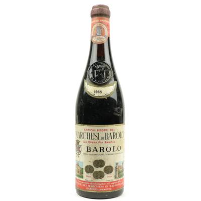 Marchesi Di Barolo 1965 Barolo