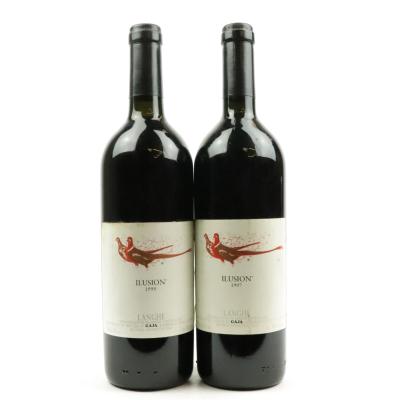 Gaja Ilusion 1997 & 1998 Langhe 2x75cl