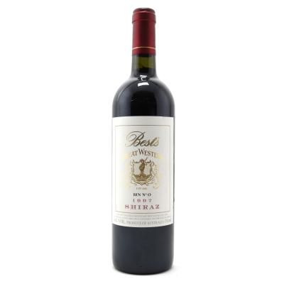 Best's Bin No.0 Shiraz 1997 Victoria