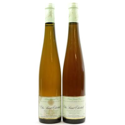 Clos Saint-Theobald Rangen de Thann Riesling Vendages Tardives 1996 Alsace Grand Cru 2x50cl