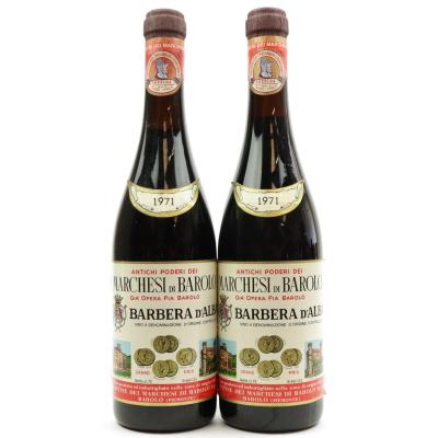 Marchesi Di Barolo 1971 Barbera d'Alba 2x72cl