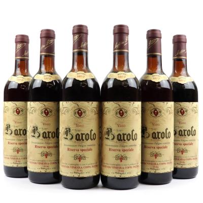 Coppa Pietro Alba 1970 Barolo 6x72cl