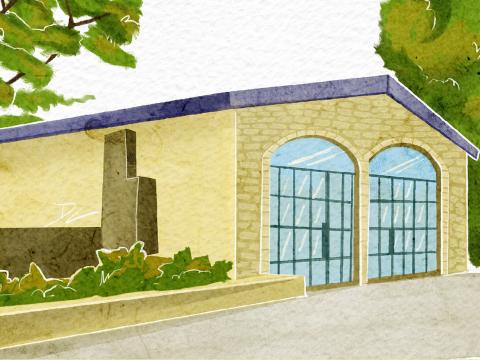 Illustration of Henschke winery